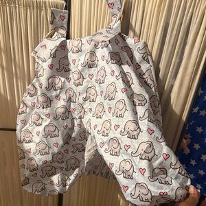 Elephant Print Baby Car Seat Cover🐘 💕🥰